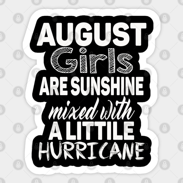 August Girls Sticker by Dojaja